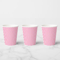 Pink Heat Patterns Valentine's Day Party 2024 Cute