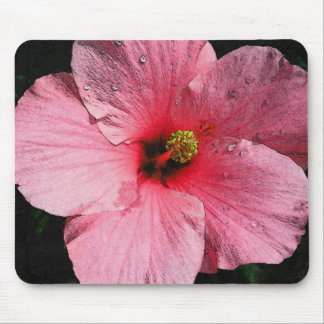 Pink Hibiscus Mousepad