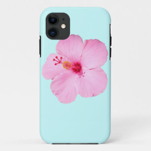 Pink Hibiscus Tropical Flower Case-Mate iPhone Case