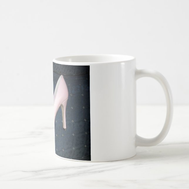 Pink High Heel Shoes Coffee Mug (Right)