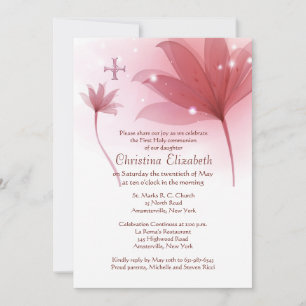 Pink High Invitation