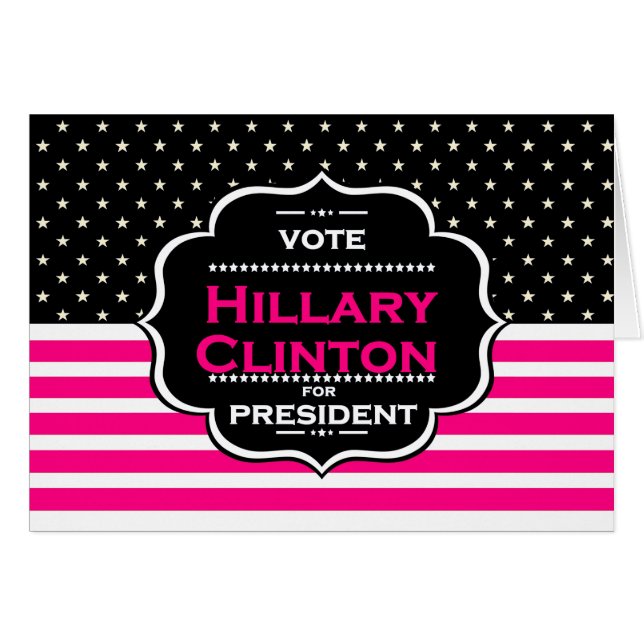 pink hillary clinton (Front Horizontal)