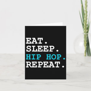 Pink Hip Hop Dance Dancing For Women Mens Kids Gir Card