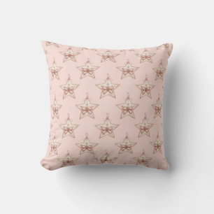 Pink Holiday Elegance Cushion