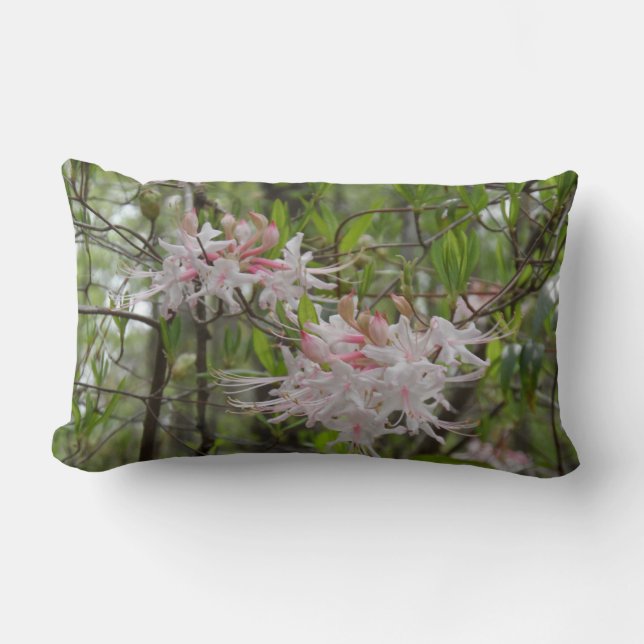 Pink Honeysuckle Pillow (Front)