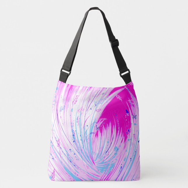 Pink Horizon  Crossbody Bag (Front)