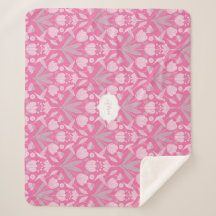 Pink Hummingbird Coquette Personalised floral