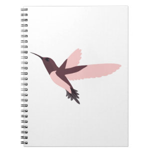 Pink Hummingbird Notebook