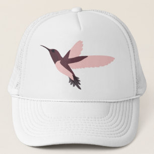 Pink Hummingbird Trucker Hat