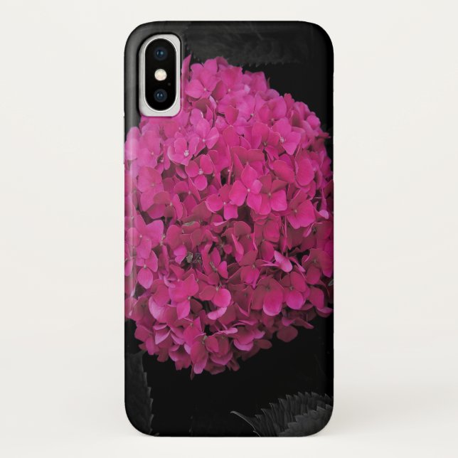 Pink hydrangea Case-Mate iPhone case (Back)