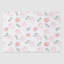 Pink Hydrangea gift tissue