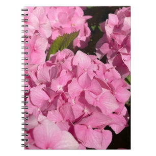 Pink Hydrangea Notebook