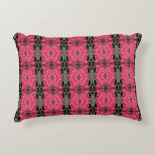 Pink Hydrangea Pattern Decorative Cushion