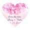 Pink hydrangea save the date stickers hydrangea1