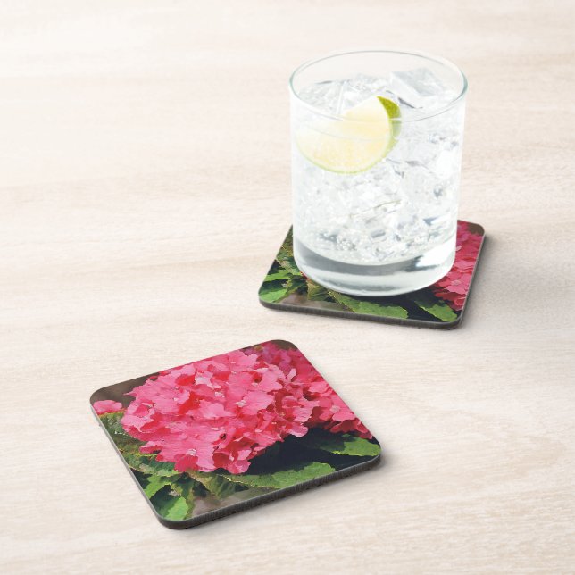Pink Hydrangeas Coaster (Right Side)