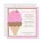 Pink Ice Cream Cone Kids Birthday Party