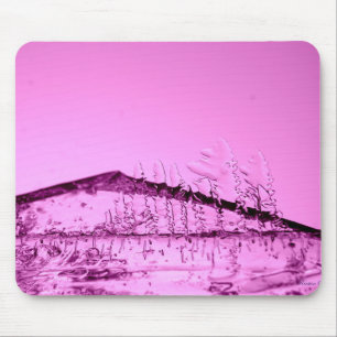 Pink Ice Photograph Mouse Pad