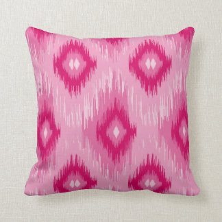 Pink iKat lumbar Throw Pillow