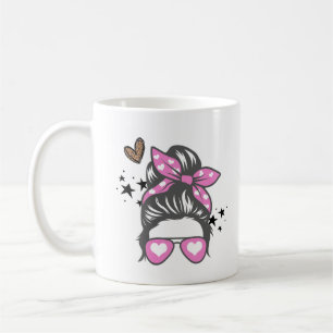 Pink Illustration Cute Love Valentine`s Day Mug