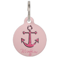 Pink Image of Metallic Anchor