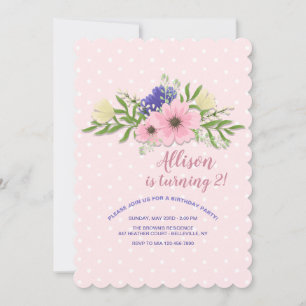 Pink Inclination Invitation