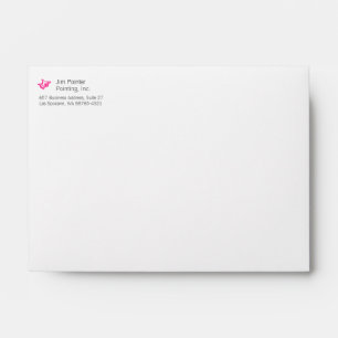 Pink Index Envelopes