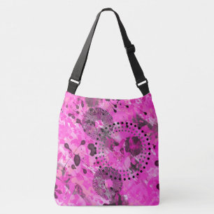 Pink Ink Crossbody Bag