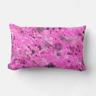 Pink Ink Outdoor Cushion