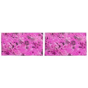 Pink Ink Pillowcase