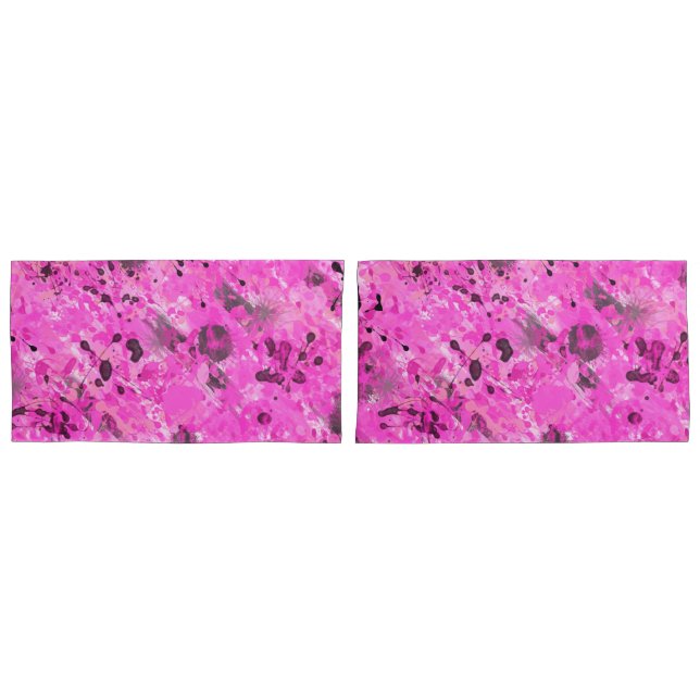 Pink Ink Pillowcase (Front-Set)
