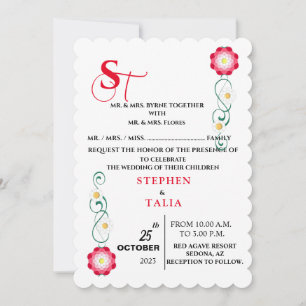 Pink Invitation