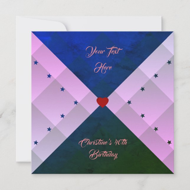 Pink Invitation (Front)