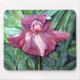 Pink Iris Mousepad