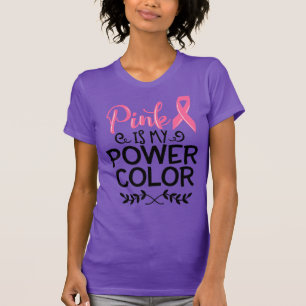 Pink Is My Power Colour Womens T-Shirt