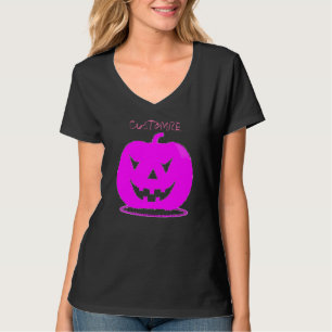 Pink Jack o'lantern Halloween Thunder_Cove T-shirt