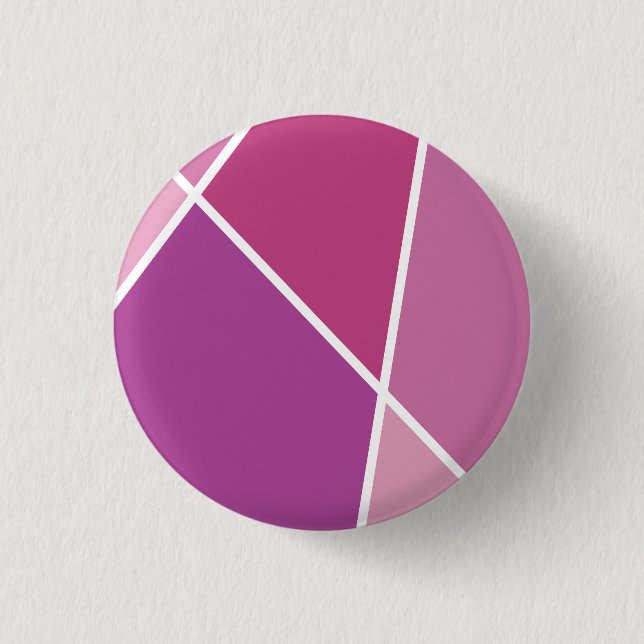 Pink JanaiCreates color Collection Button (Front)