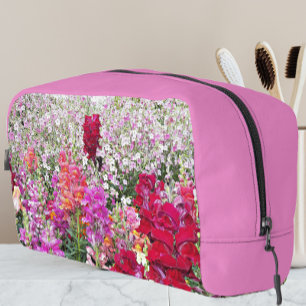Pink Japanese Cherry Blossoms Floral Dopp Kit