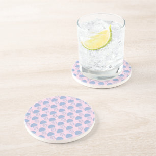 Pink Jelly Fish  Coaster