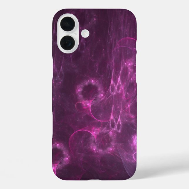 pink jellyfish abstract art  Case-Mate iPhone case (Back)