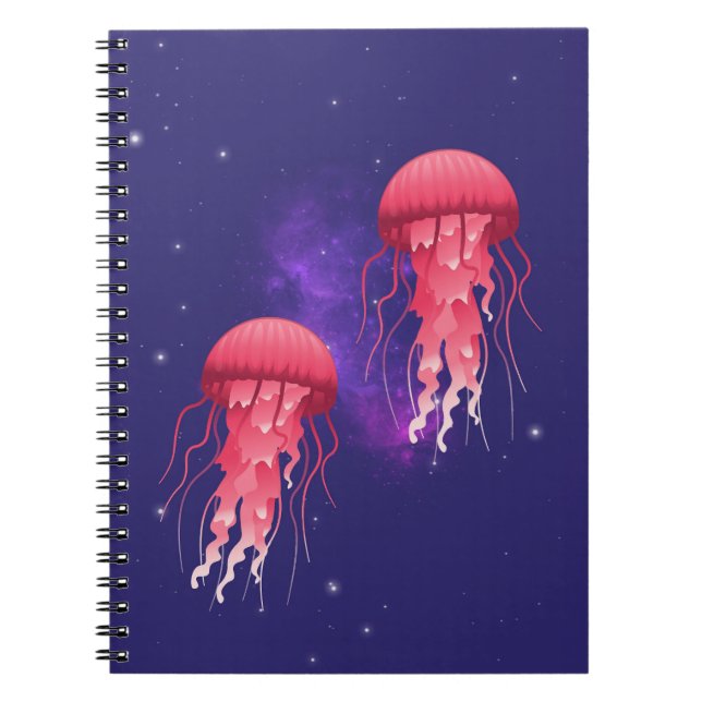 Pink Jellyfish Notebook (Front)