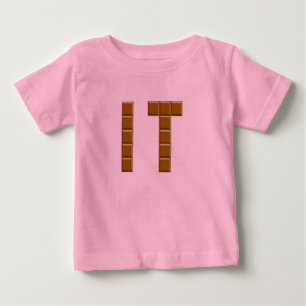 Pink jersey T-shirt Babies CHOCOLAT ITALY