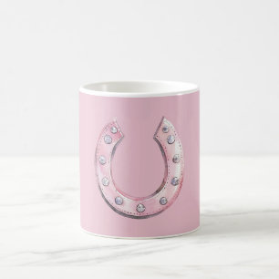 Pink Jewels Horse Shoe Coffee Mug