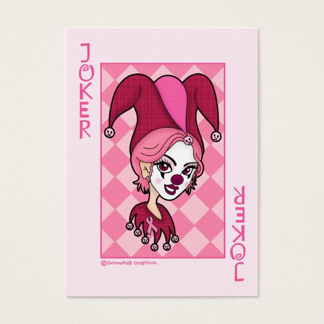Pink Joker Cards (Front)