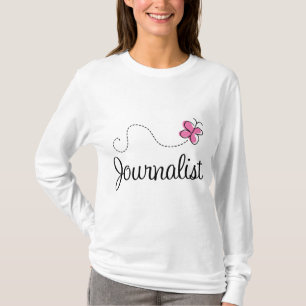 Pink Journalist T-Shirt