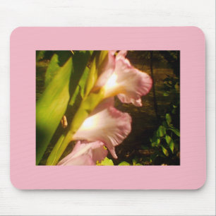 Pink July Blooms Mouse Pad