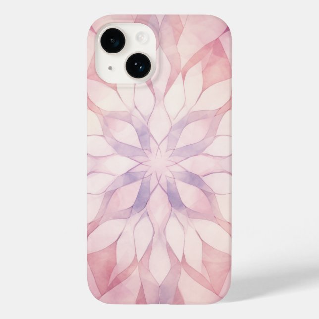 Pink Kaleidoscope Case-Mate iPhone Case (Back)