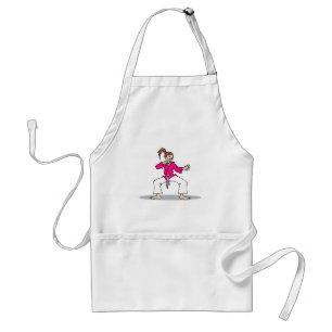 Pink Karate Standard Apron