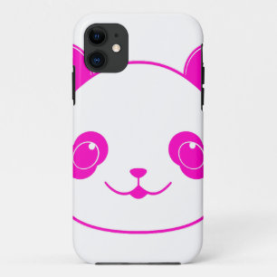 Pink Kawaii Panda Bear Case-Mate iPhone Case