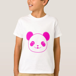 Pink Kawaii Panda Bear T-Shirt