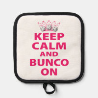 Pink Keep Calm Bunco